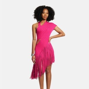 Hanifa Lea Fringe Dress